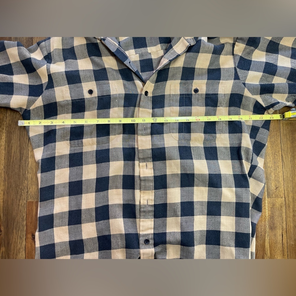 Campus vintage Checkered button down Shirt - Picture 7 of 9